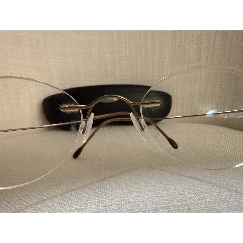 Silhouette Eyeglasses, Frames Only, 7799 40 6073, ..-..-140, Titanium, Austria - Picture 2 of 7